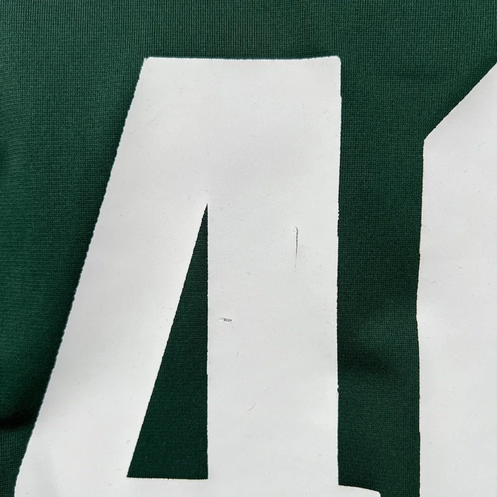 Nike Michigan State Jersey Kids L Green Football #40 Spartans NCAA Team Apparel